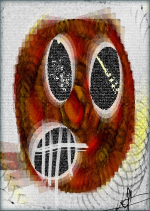 Rotten Peach Meditation on The Scream